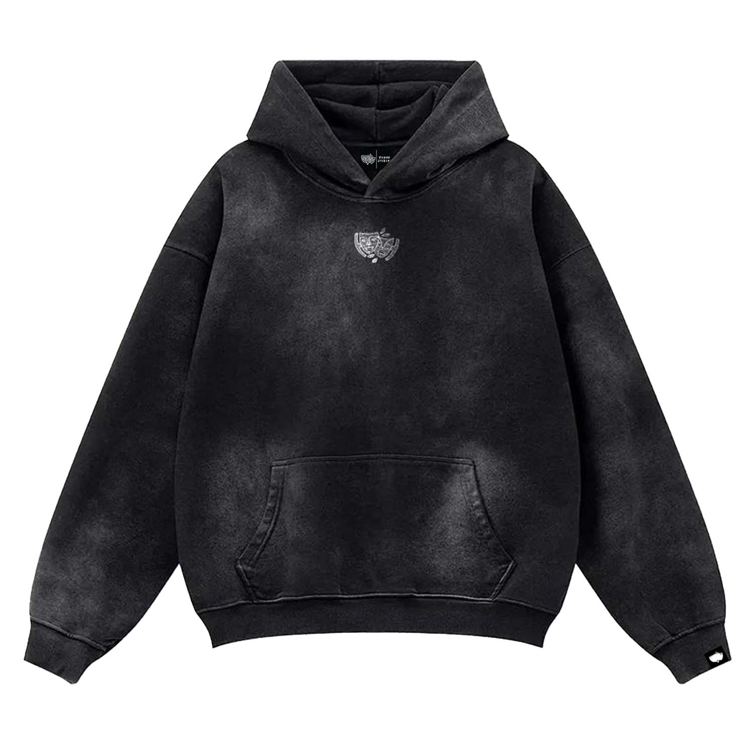 Washed Black Hoodie